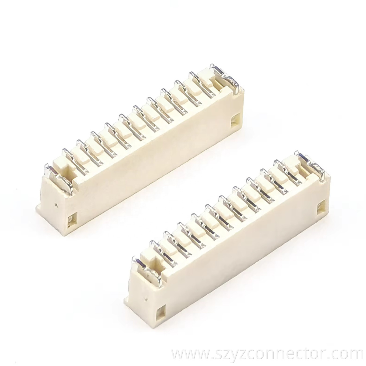 0.8mm Pitch Wafer SMT Horizontal Pin header Connector 10P 0.8mm Pitch Wafer SMT Horizontal Pin header Connector 10P